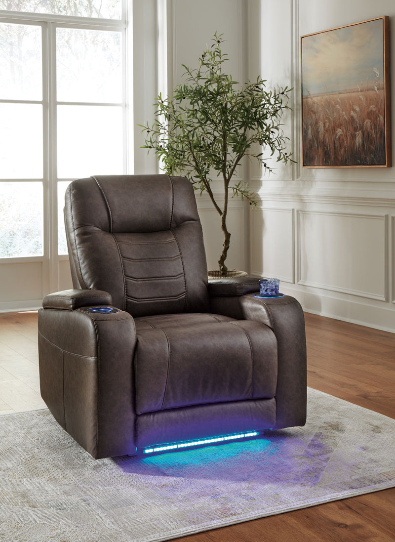 Schooner Rocks - Power Recliner / Adj Headrest - R&R Furniture Gallery (Fountain Valley, CA)