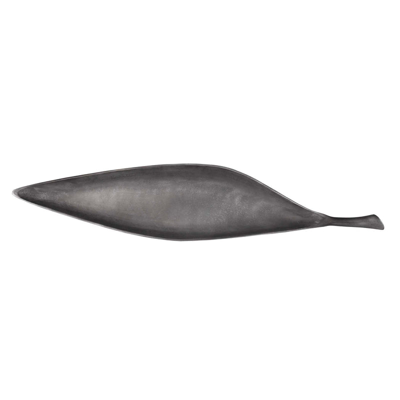 Leaflet - Outdoor Bowl - Dark Nickel