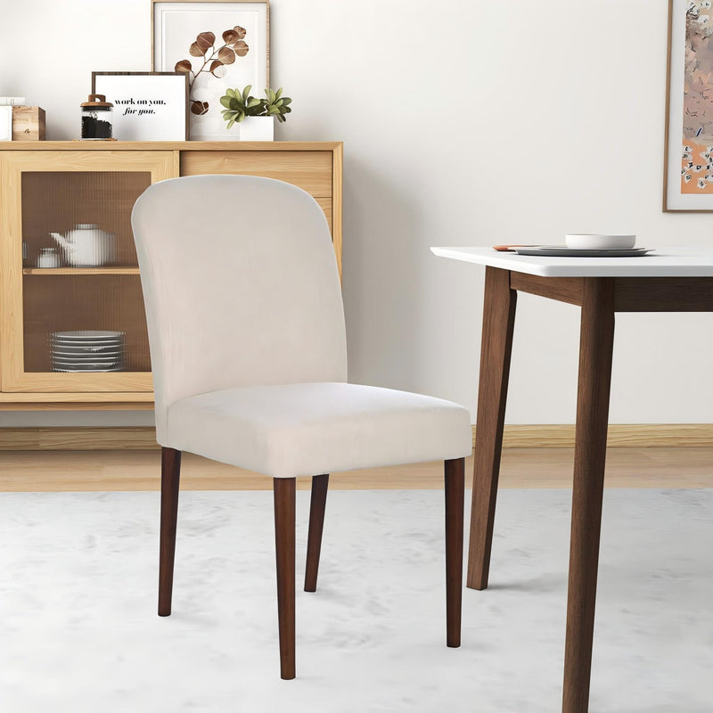 Capri - Dining Chair (Set of 2) - Beige - R&R Furniture Gallery (Fountain Valley, CA)