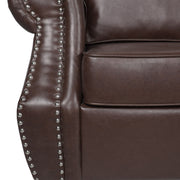 Contemporary 3 Seater Sofa With Nailhead Trim - R&R Furniture Gallery (Fountain Valley, CA)