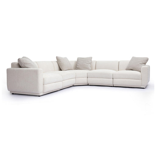 Perry - Modular L-Sectional - Cream - R&R Furniture Gallery (Fountain Valley, CA)