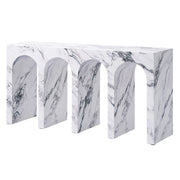 Fritzy - Console Table - Engineered Stone - R&R Furniture Gallery (Fountain Valley, CA)