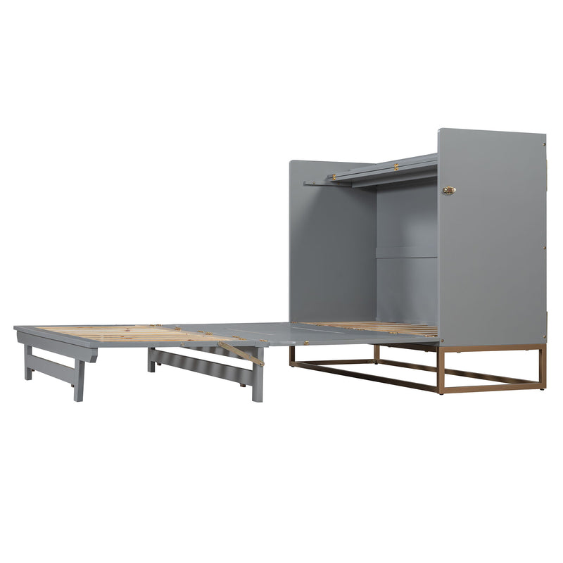 Murphy Bed With Iron Legs, Modern Design - R&R Furniture Gallery (Fountain Valley, CA)
