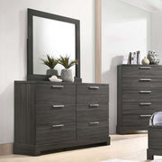 Lantha - Mirror - Gray Oak - R&R Furniture Gallery (Fountain Valley, CA)