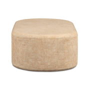 Surraya - Concrete Rounded Coffee Table - R&R Furniture Gallery (Fountain Valley, CA)