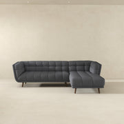 Addison - L Shape Sectional Sofa Tufted - R&R Furniture Gallery (Fountain Valley, CA)