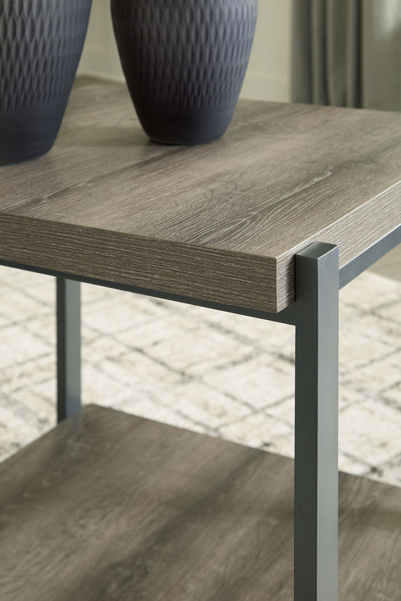 Wilmaden - Occasional Table Set (Set of 3) - Gray / Black - R&R Furniture Gallery (Fountain Valley, CA)