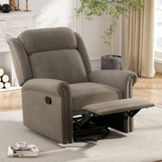 360 Degrees Swivel Recliner Manual Rocking Recliner Home With Adjustable Backrest - R&R Furniture Gallery (Fountain Valley, CA)
