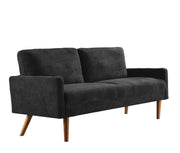 Sofa, European Style With Sleek Design, Modern & Vintage Flair, Upholstered 3 Seater Couch - R&R Furniture Gallery (Fountain Valley, CA)