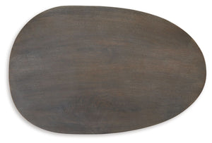 Cormmet - Accent Table - Brown / Black - R&R Furniture Gallery (Fountain Valley, CA)