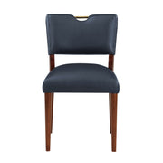 Bryson - Dining Chair (Set of 2) - Dark Navy - R&R Furniture Gallery (Fountain Valley, CA)