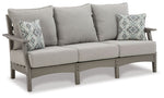 Visola - Sofa with Cushion - Gray - R&R Furniture Gallery (Fountain Valley, CA)
