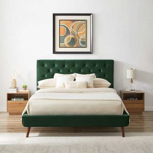 Dillon - Mid-Century Modern Platform Bed - R&R Furniture Gallery (Fountain Valley, CA)