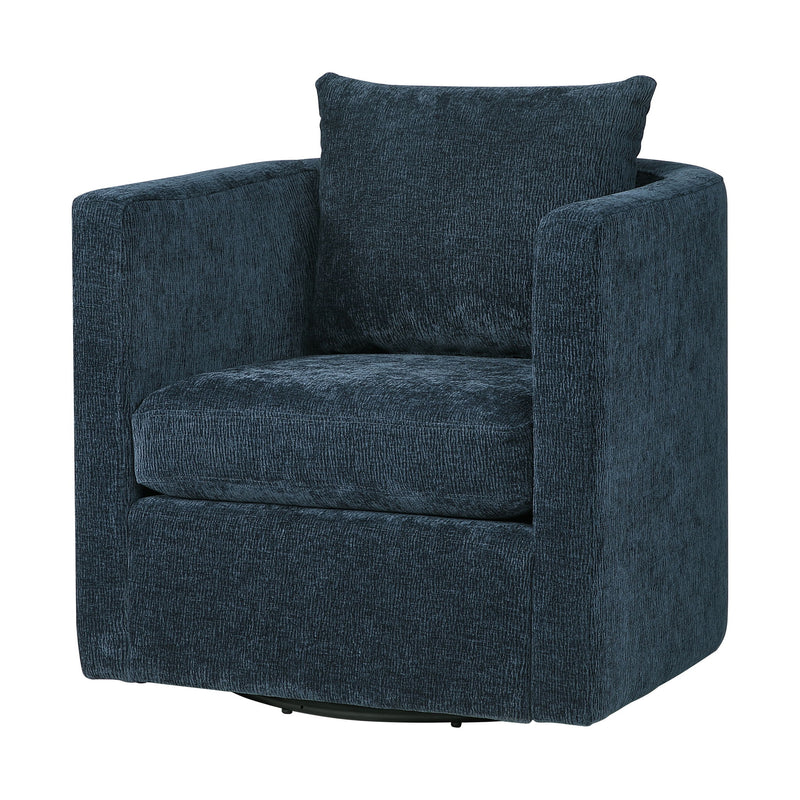 Sutton - Swivel Barrel Chair - R&R Furniture Gallery (Fountain Valley, CA)