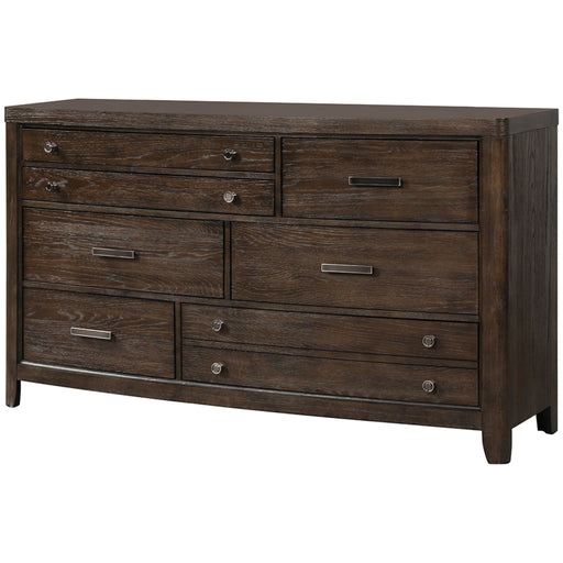 Dresser Cedar Lined Bottom Drawers - Antique Brown - R&R Furniture Gallery (Fountain Valley, CA)