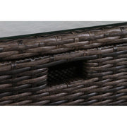 Modern Patio Rattan Sectional Set With Cushions - R&R Furniture Gallery (Fountain Valley, CA)