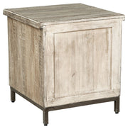 Laddford - Accent Cabinet - Shelf - Whitewash - R&R Furniture Gallery (Fountain Valley, CA)