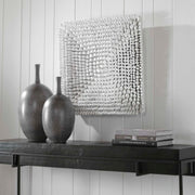 Uttermost Portside wood wall panel used as elegant wall decor with a natural wood finish and textured surface.