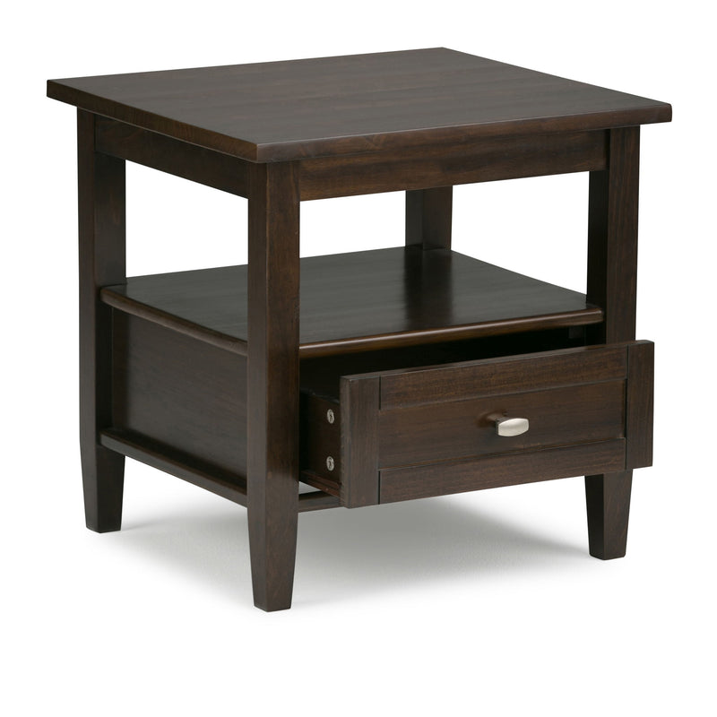 Warm Shaker - End Table - Tobacco Brown - R&R Furniture Gallery (Fountain Valley, CA)