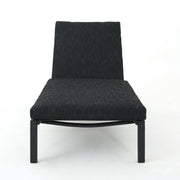 Modern Chaise Lounge With Wate Resistant Fabric Cushions - R&R Furniture Gallery (Fountain Valley, CA)