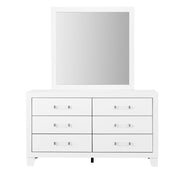 Omoda - Mirror - White - R&R Furniture Gallery (Fountain Valley, CA)