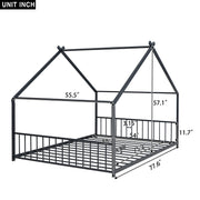 Metal House Bed - R&R Furniture Gallery (Fountain Valley, CA)