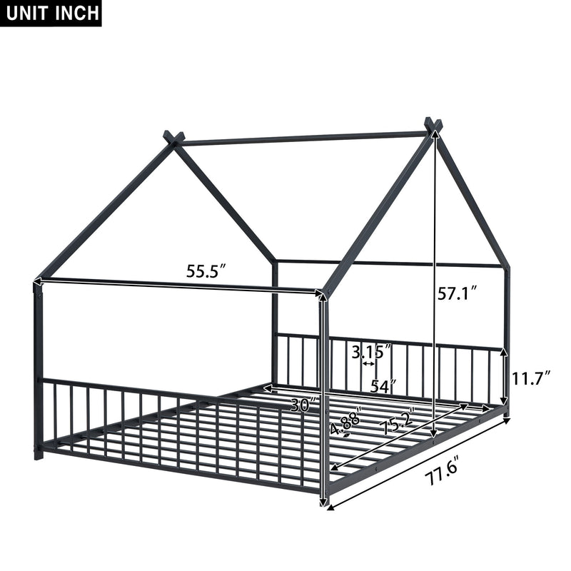 Metal House Bed - R&R Furniture Gallery (Fountain Valley, CA)
