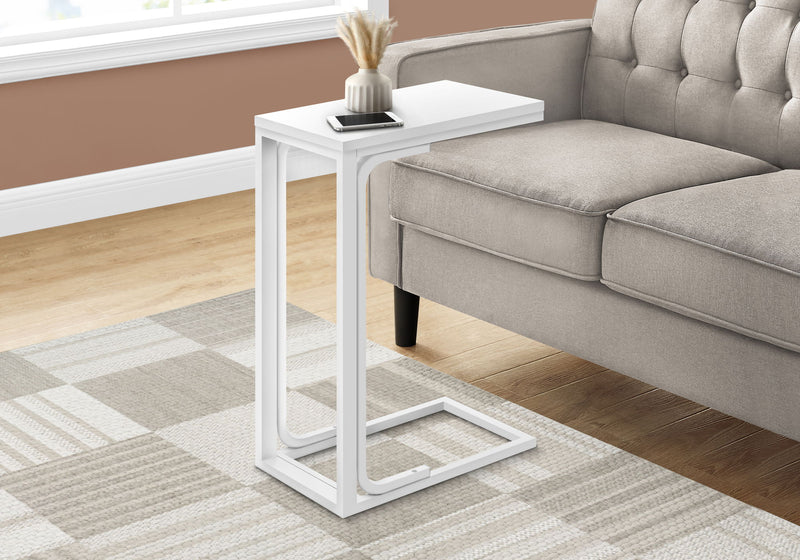 Accent Table, C - Shaped Modern Desig - R&R Furniture Gallery (Fountain Valley, CA)