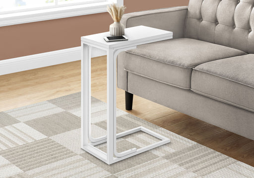 Accent Table, C - Shaped Modern Desig - R&R Furniture Gallery (Fountain Valley, CA)