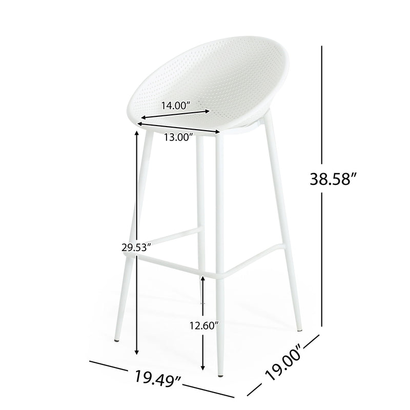 Gable - Barstool (Set of 2) - R&R Furniture Gallery (Fountain Valley, CA)