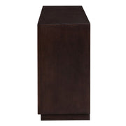 Geranio - Console Cabinet - Metallic Silver & Walnut - R&R Furniture Gallery (Fountain Valley, CA)