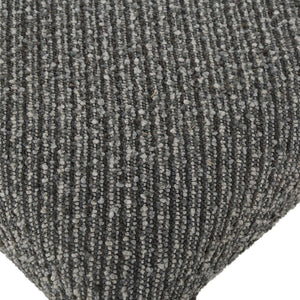 Bowtie - Charcoal Fabric Bench