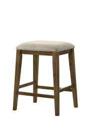 Sasha - 17" Counter Height Stool With Upholstered Seat - R&R Furniture Gallery (Fountain Valley, CA)