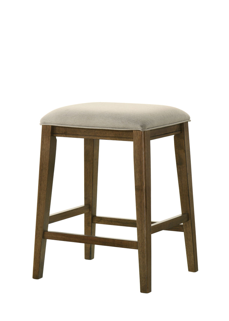 Sasha - 17" Counter Height Stool With Upholstered Seat - R&R Furniture Gallery (Fountain Valley, CA)