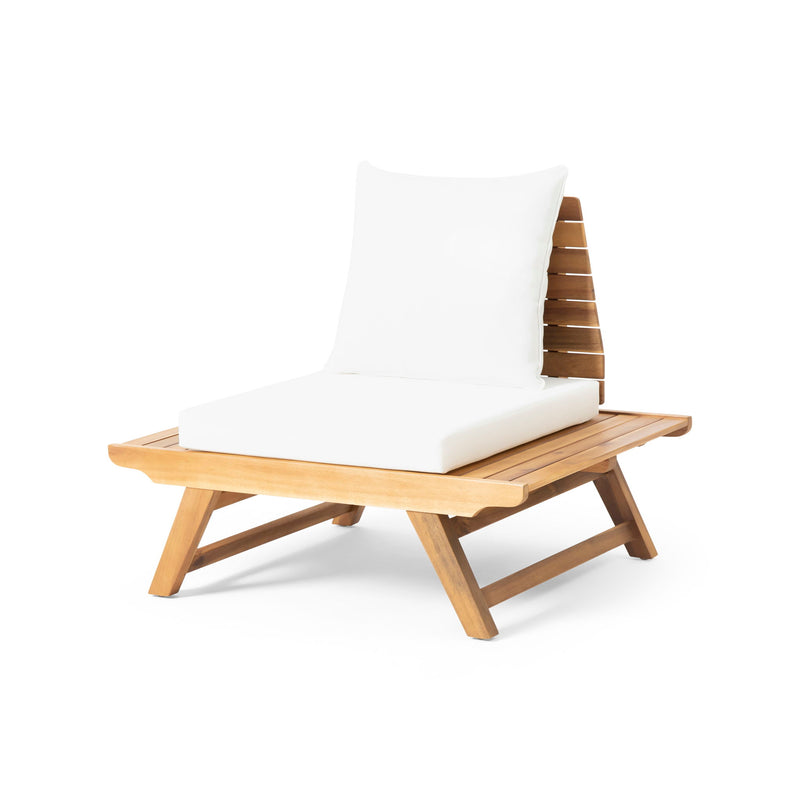 Sedona - Outdoor Club Chair With Slatted Design - R&R Furniture Gallery (Fountain Valley, CA)