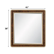 Marcelino - Mirror - Cherry Oak - R&R Furniture Gallery (Fountain Valley, CA)