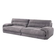 Cadenza - Loveseat - Gray Corduroy - R&R Furniture Gallery (Fountain Valley, CA)