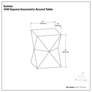 Sutton - Side Table - Natural - R&R Furniture Gallery (Fountain Valley, CA)