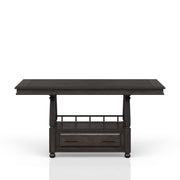 Counter Height Dining Table - Coffee - R&R Furniture Gallery (Fountain Valley, CA)