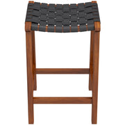 James - Mid-Century Modern Genuine Counter Stool - R&R Furniture Gallery (Fountain Valley, CA)