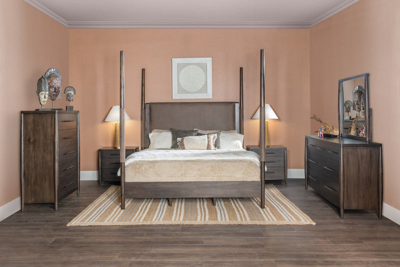 Koko Beveled Glass Wall or Dresser Mirror in Minx