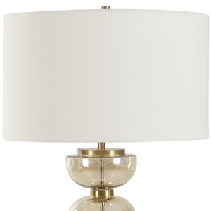 Assemble - Half-Sphere Table Lamp - Brass / Brown / Gold