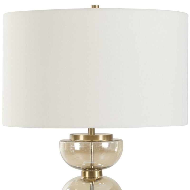 Assemble - Half-Sphere Table Lamp - Brass / Brown / Gold