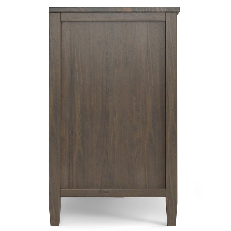 Ela - Medium TV Stand - Smoky Brown - R&R Furniture Gallery (Fountain Valley, CA)