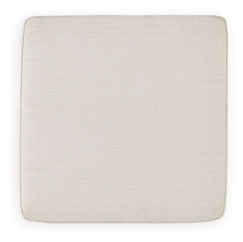Lerenza - Oversized Accent Ottoman - Birch - R&R Furniture Gallery (Fountain Valley, CA)