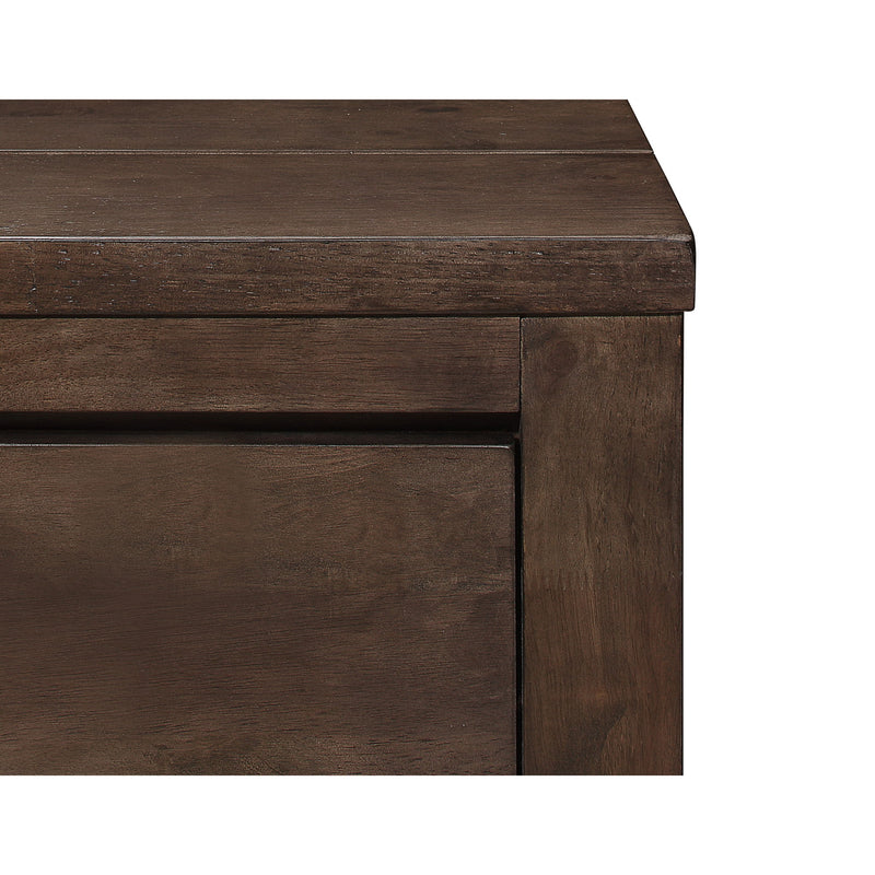 2 Drawer Nightstand - Brown - R&R Furniture Gallery (Fountain Valley, CA)
