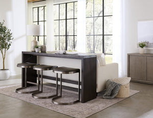 Oxford Backless Counter Stool in Davy's Grey