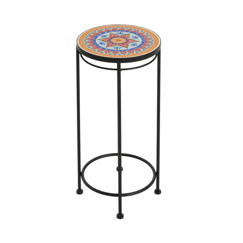 Wesley - Plant Stand - Black / Red - R&R Furniture Gallery (Fountain Valley, CA)