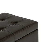 Cosmopolitan - Upholstered Storage Ottoman - R&R Furniture Gallery (Fountain Valley, CA)