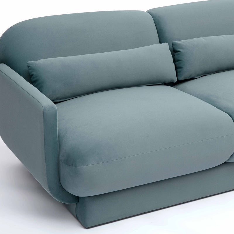 Azalea - Velvet Sofa - R&R Furniture Gallery (Fountain Valley, CA)